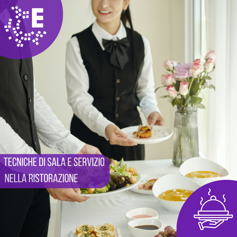 cover corso tecniche di sala e servizio nella ristorazione